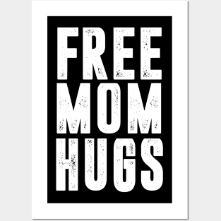 Free Mom Hugs| LGBT Gay Pride Parade Shirt Posters and Art